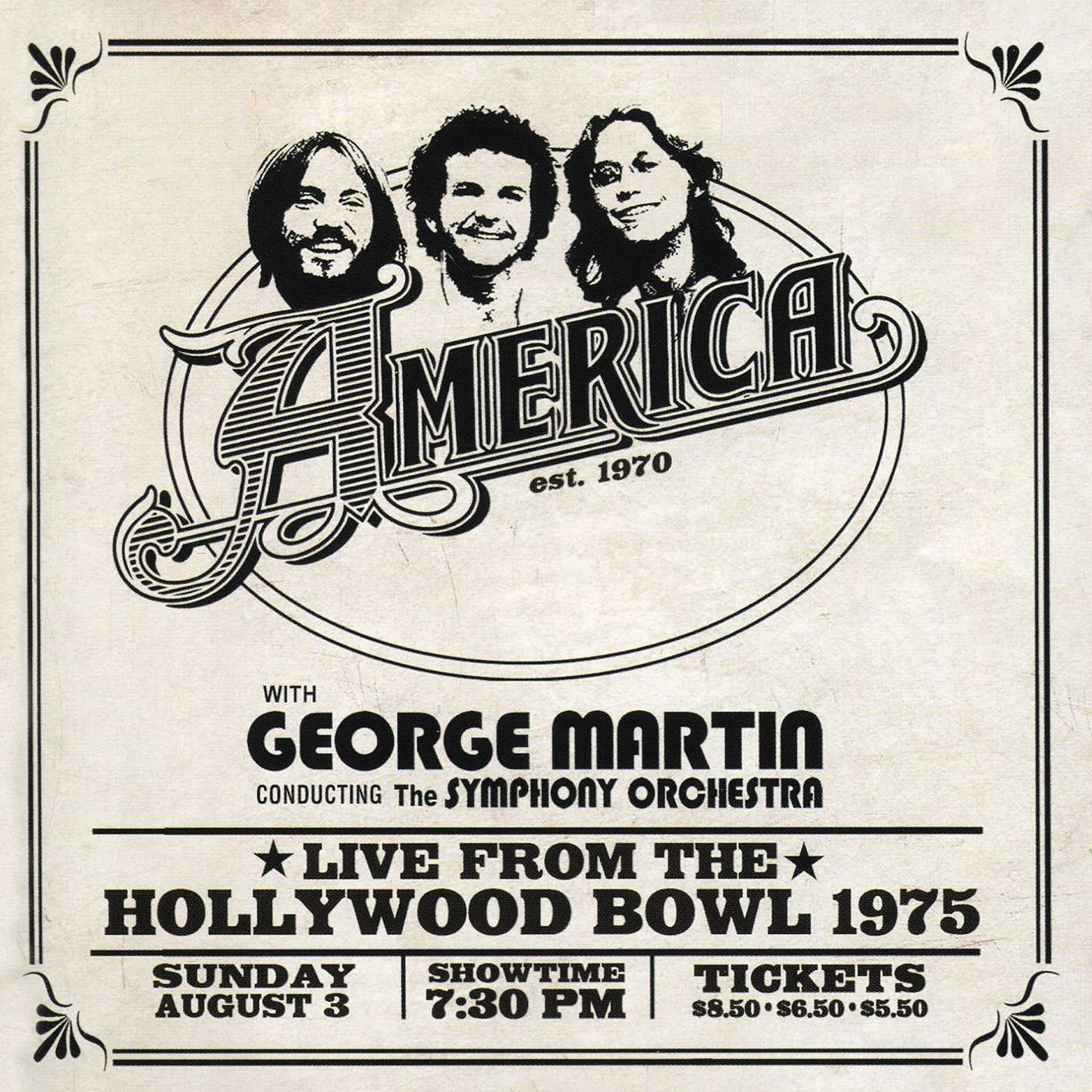 America: Live At The Hollywood Bowl 1975 (America)