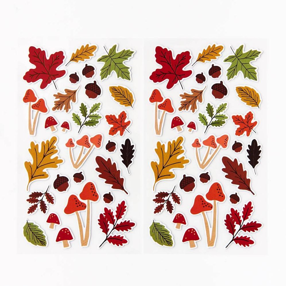 Fall Leaves Stickers