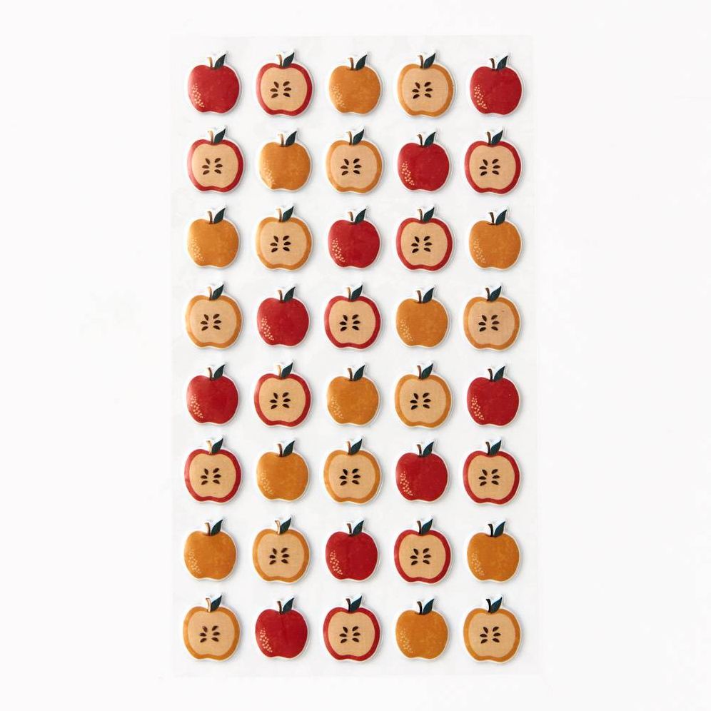 Fall Apple Stickers
