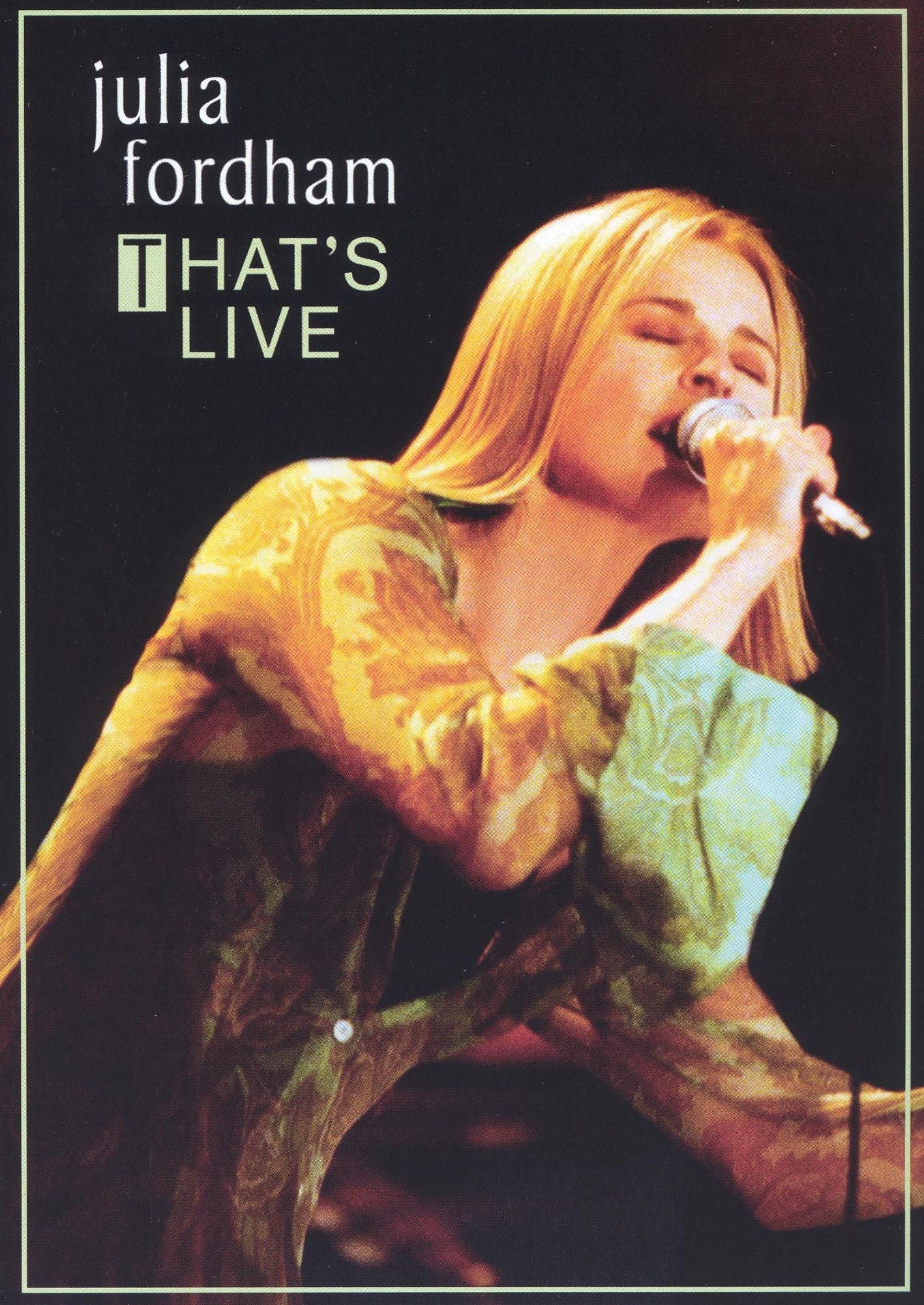 Julia Fordham: That's Live