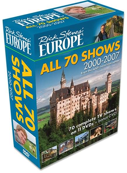 Rick Steves' Europe: All 70 Shows 2000-2007 [12 Discs]