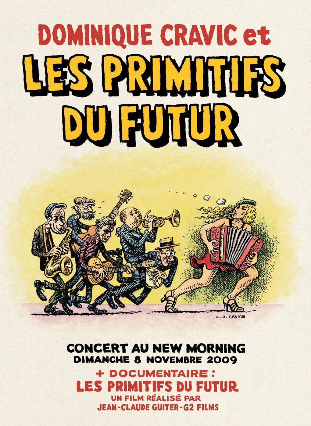 Dominique Cravic et les Primitifs du Futur: Concert au New Morning