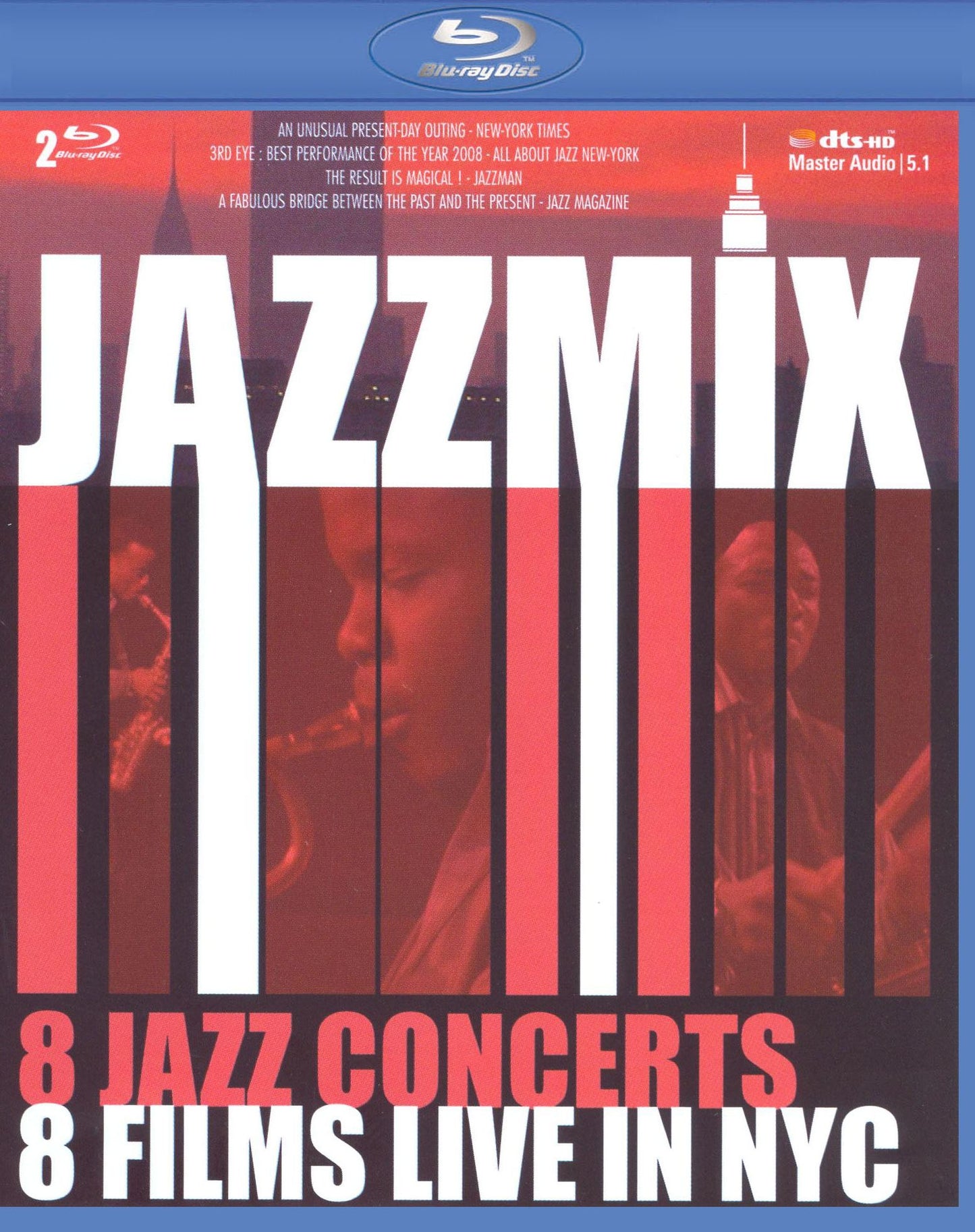 Jazz Mix: 8 Jazz Concerts - Live in NYC [2 Discs] [Blu-ray]