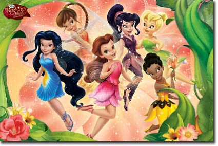 Fairies - Rosetta's Garden Party Poster