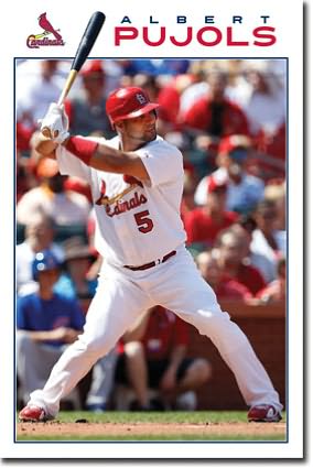 St. Louis Cardinals - Albert Pujols Poster
