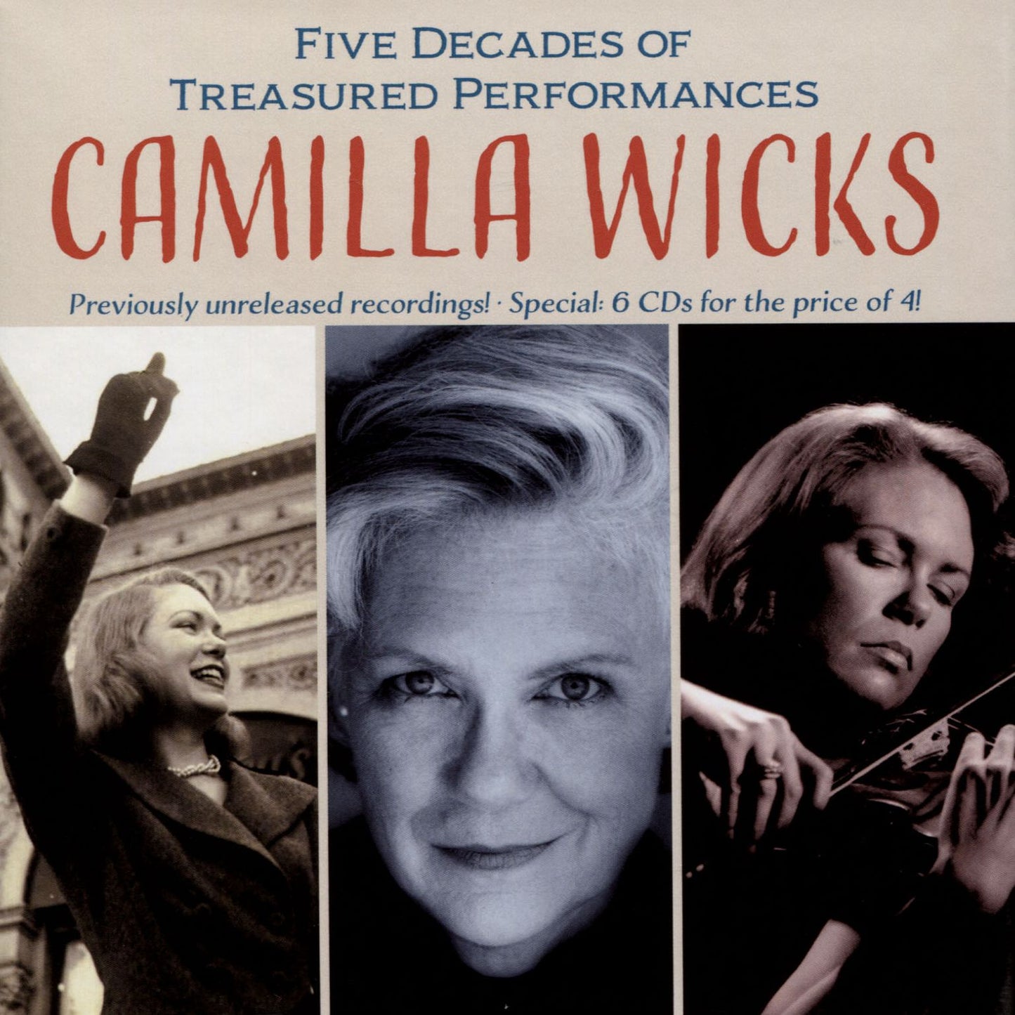 CAMILLA WICKS IN CONCERT: FIVE
