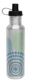 Water Bottle: Spiral (Stainless