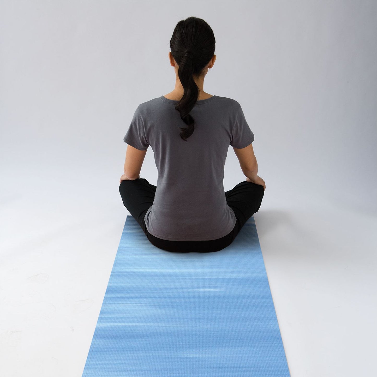 Yoga Mat Blue Tie Dye