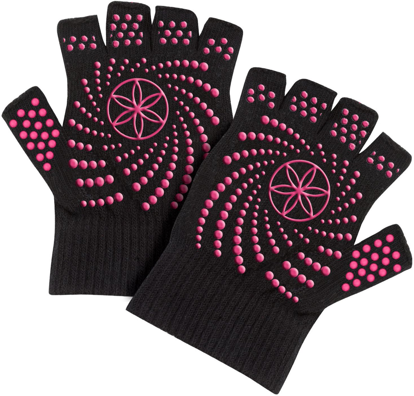 Super Grippy Yoga Gloves: Pink