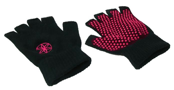 Super Grippy Yoga Gloves: Pink