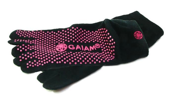 All Grip Yoga Socks: S/m Pink D