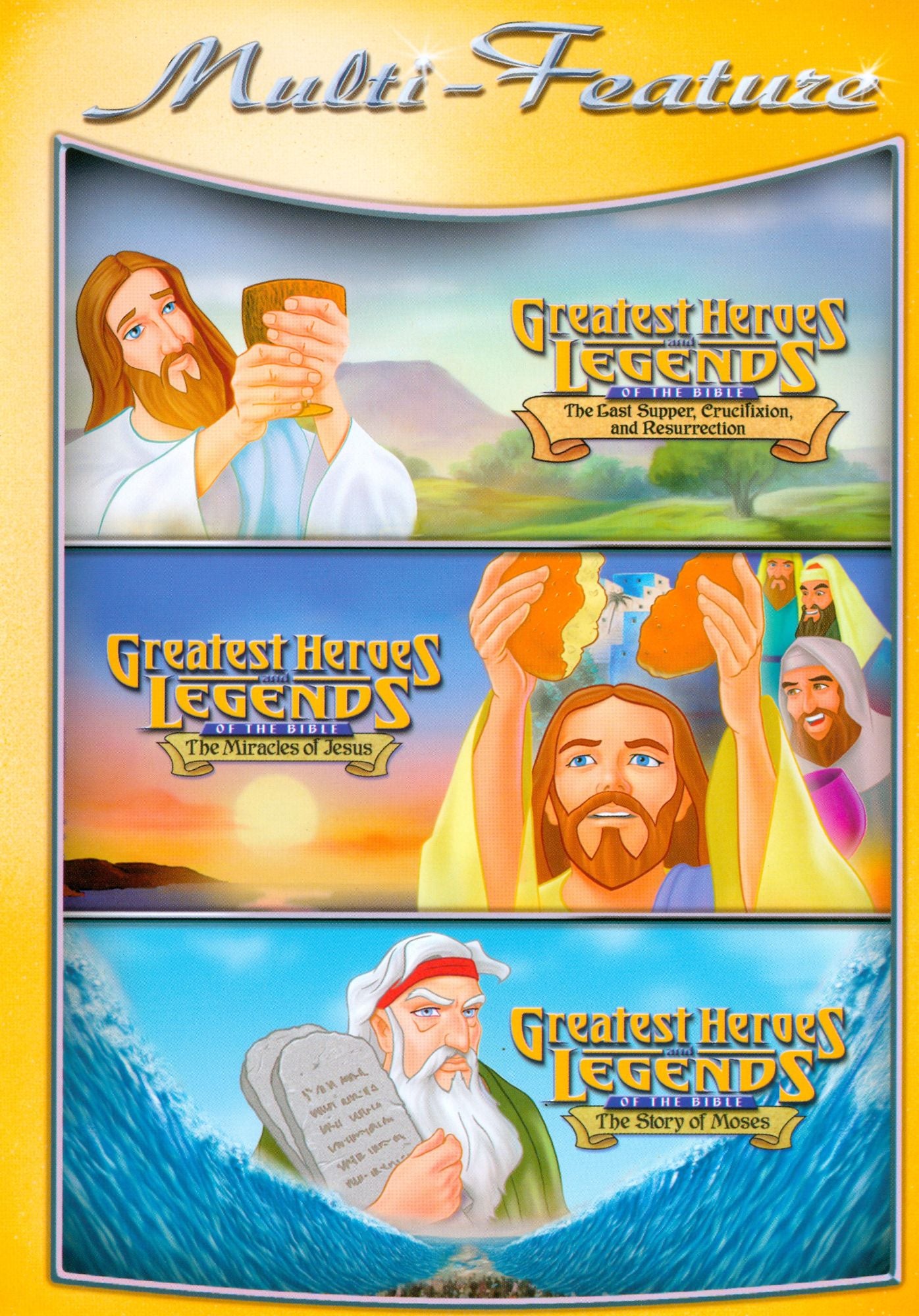 Greatest Heroes and Legends of the Bible Triple Feature