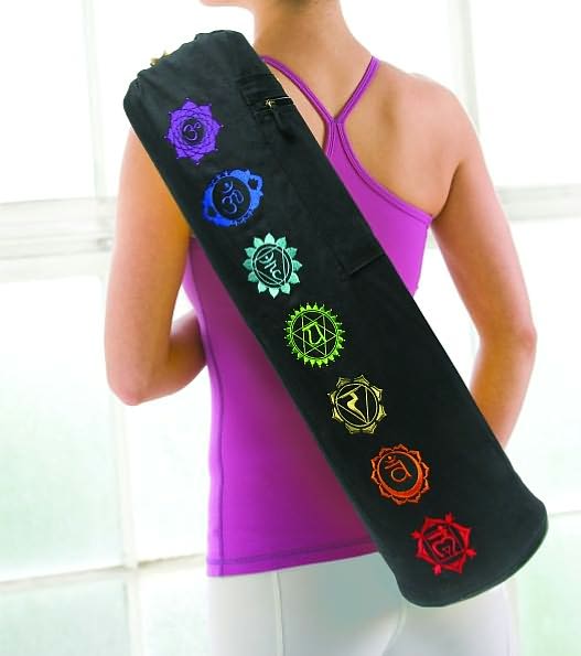 Chakra Embroidered Yoga Mat Bag