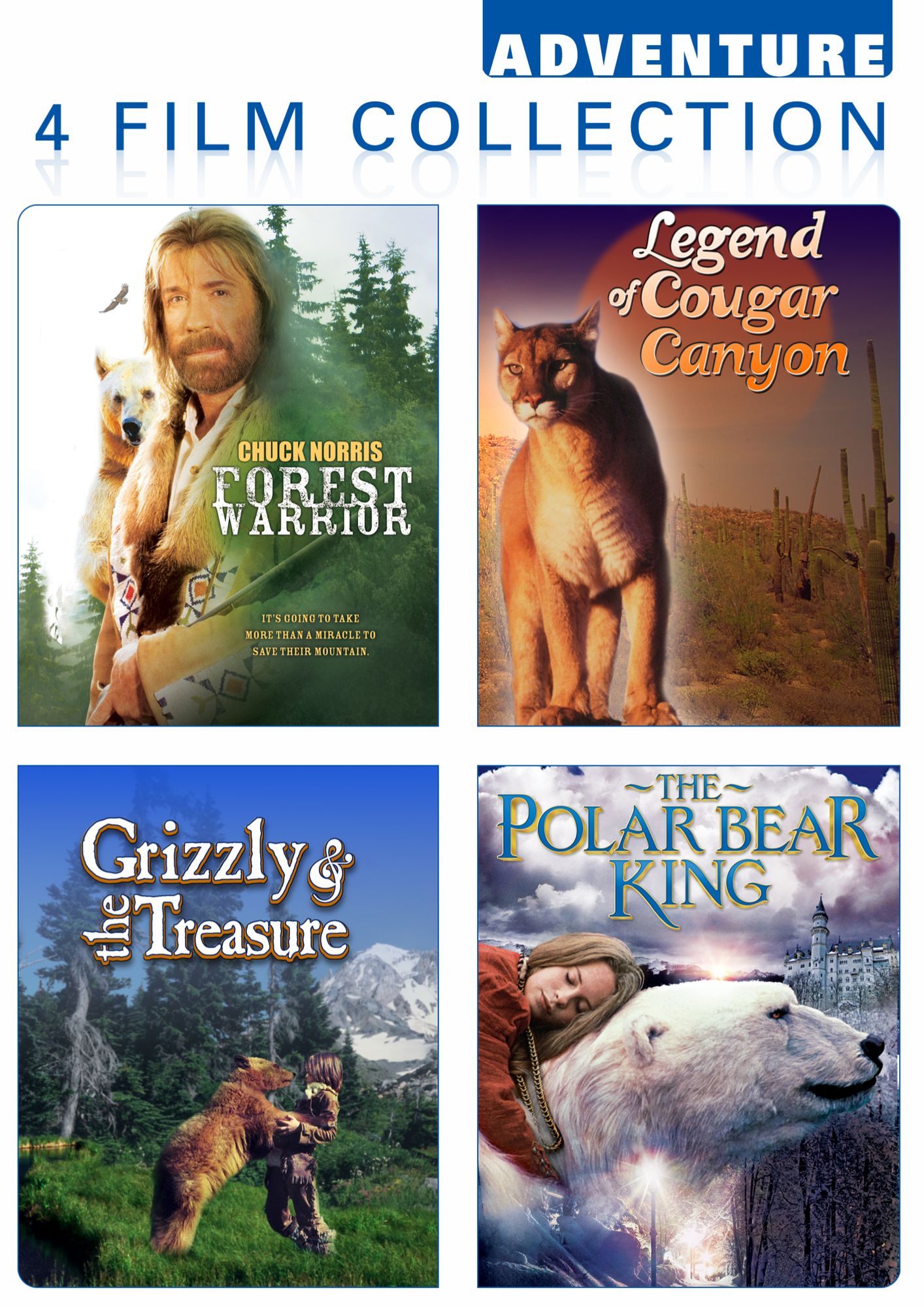 Wilderness Adventure 4 Pack [2 Discs]