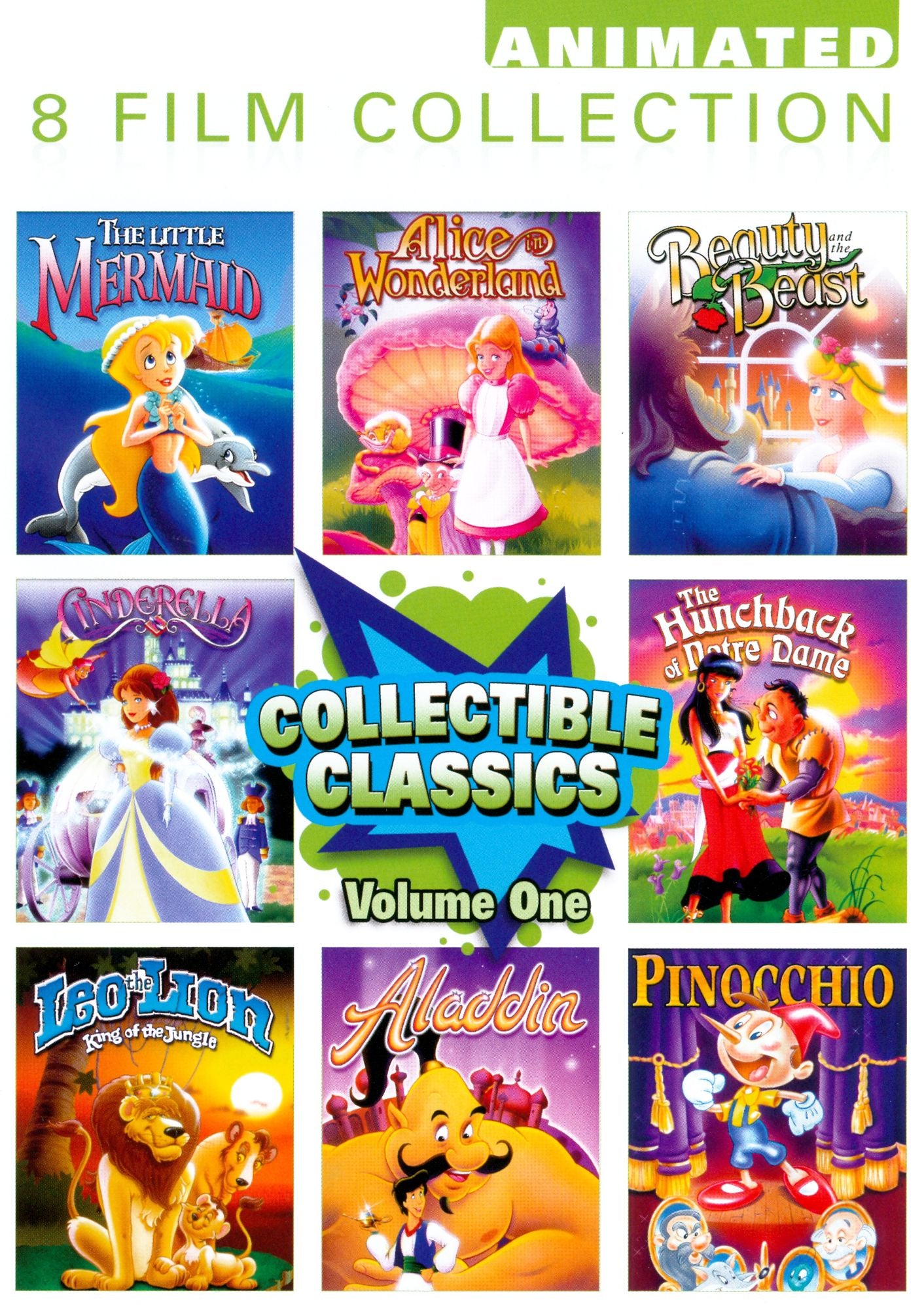 Collectible Classics: Animated 8 Film Collection, Vol. 1 [2 Discs]