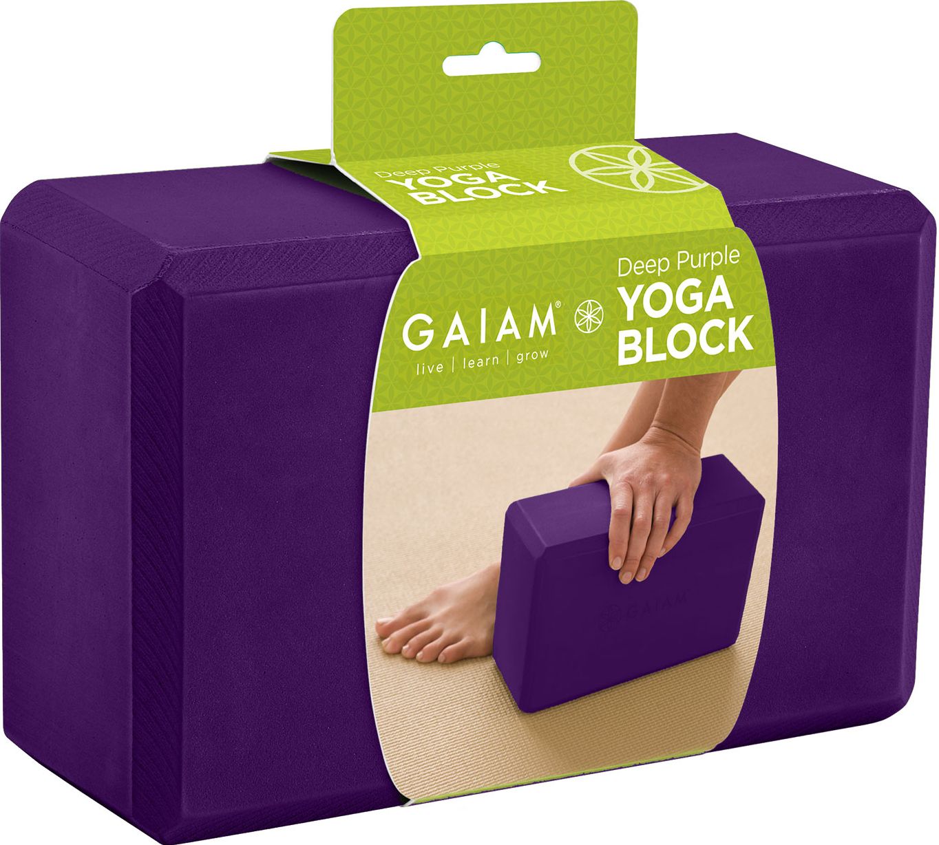 Yoga Block Deep Purple