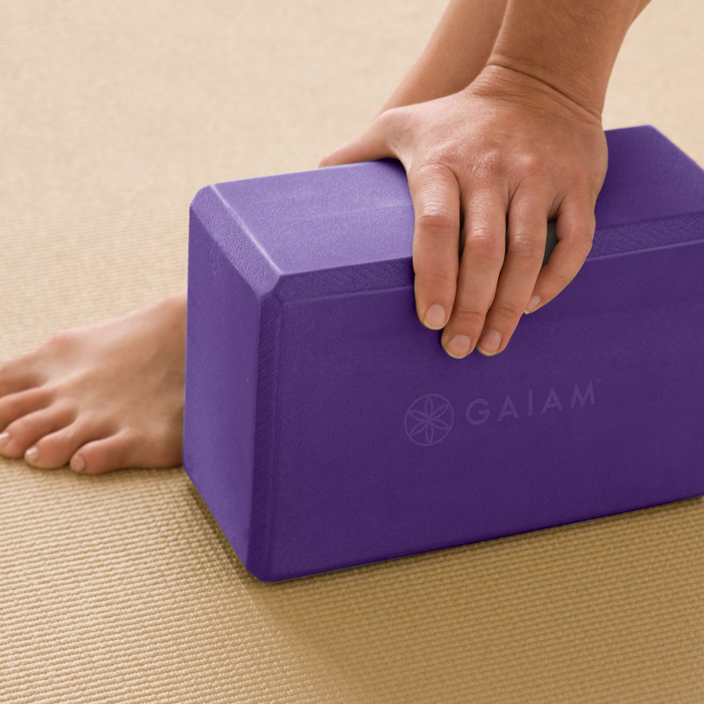 Yoga Block Deep Purple