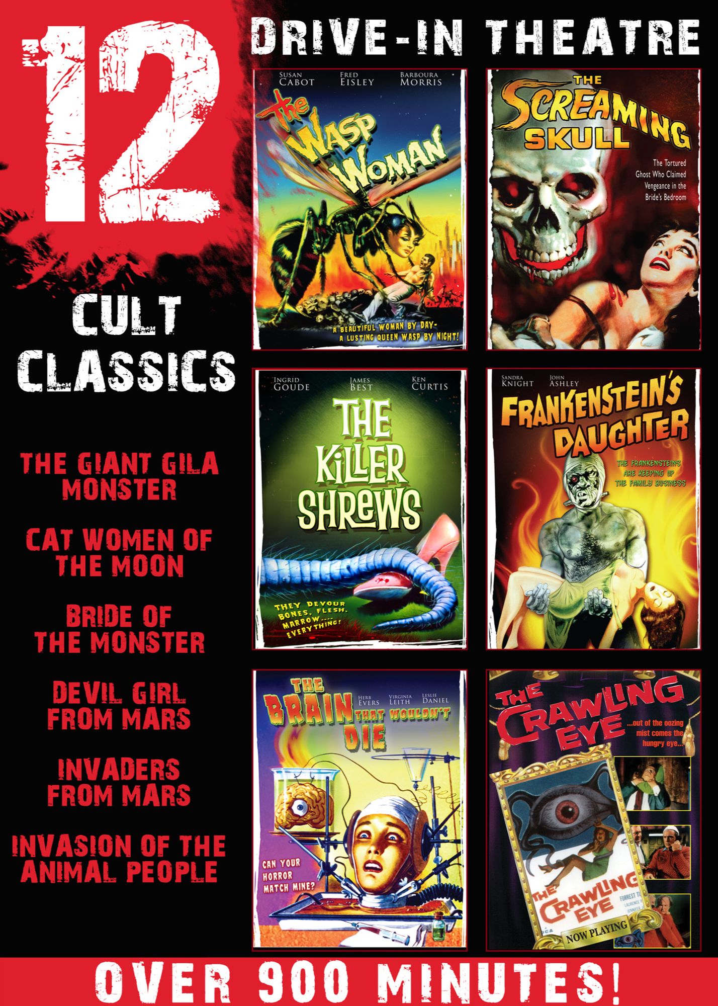 Drive-In Theatre: 12 Cult Classics [2 Discs]