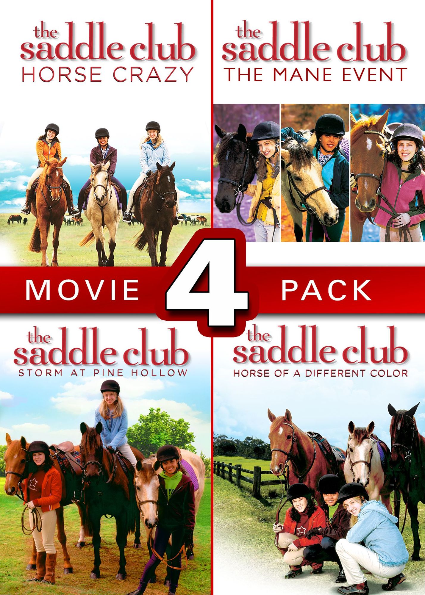 The Saddle Club: Movie 4 Pack