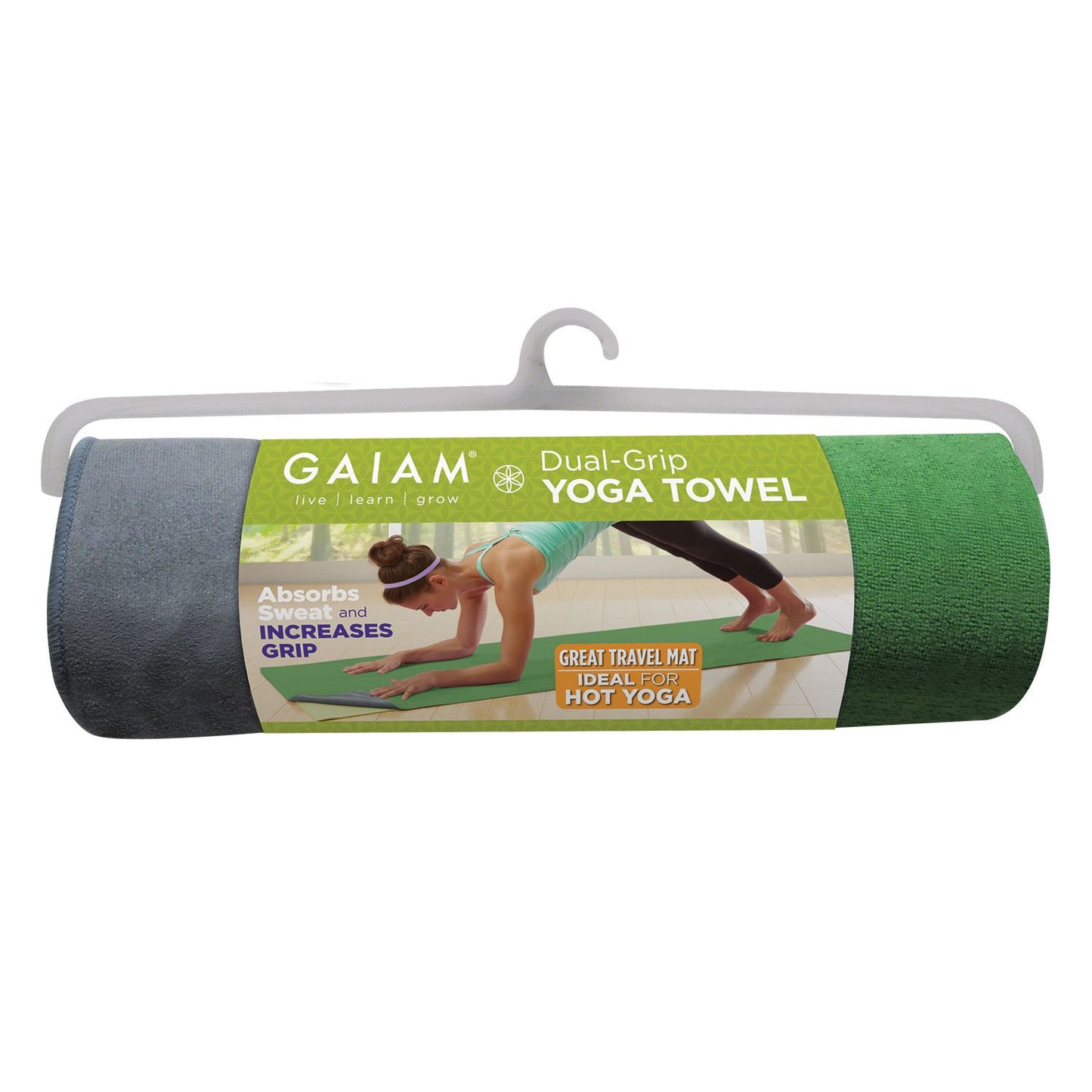 Dual Grip: Green Vine/charcoal
