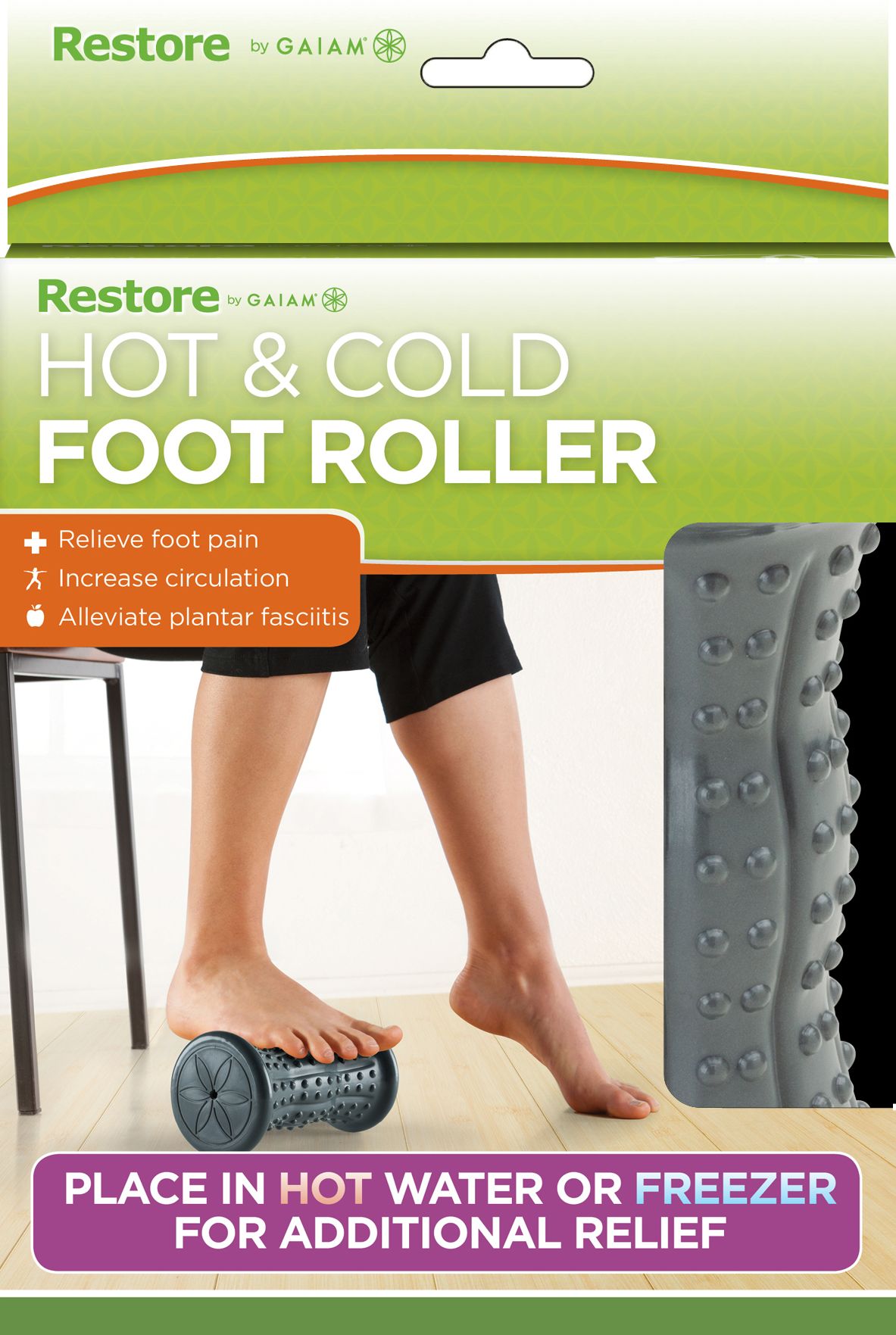 RESTORE HOT/COLD FOOT ROLLER