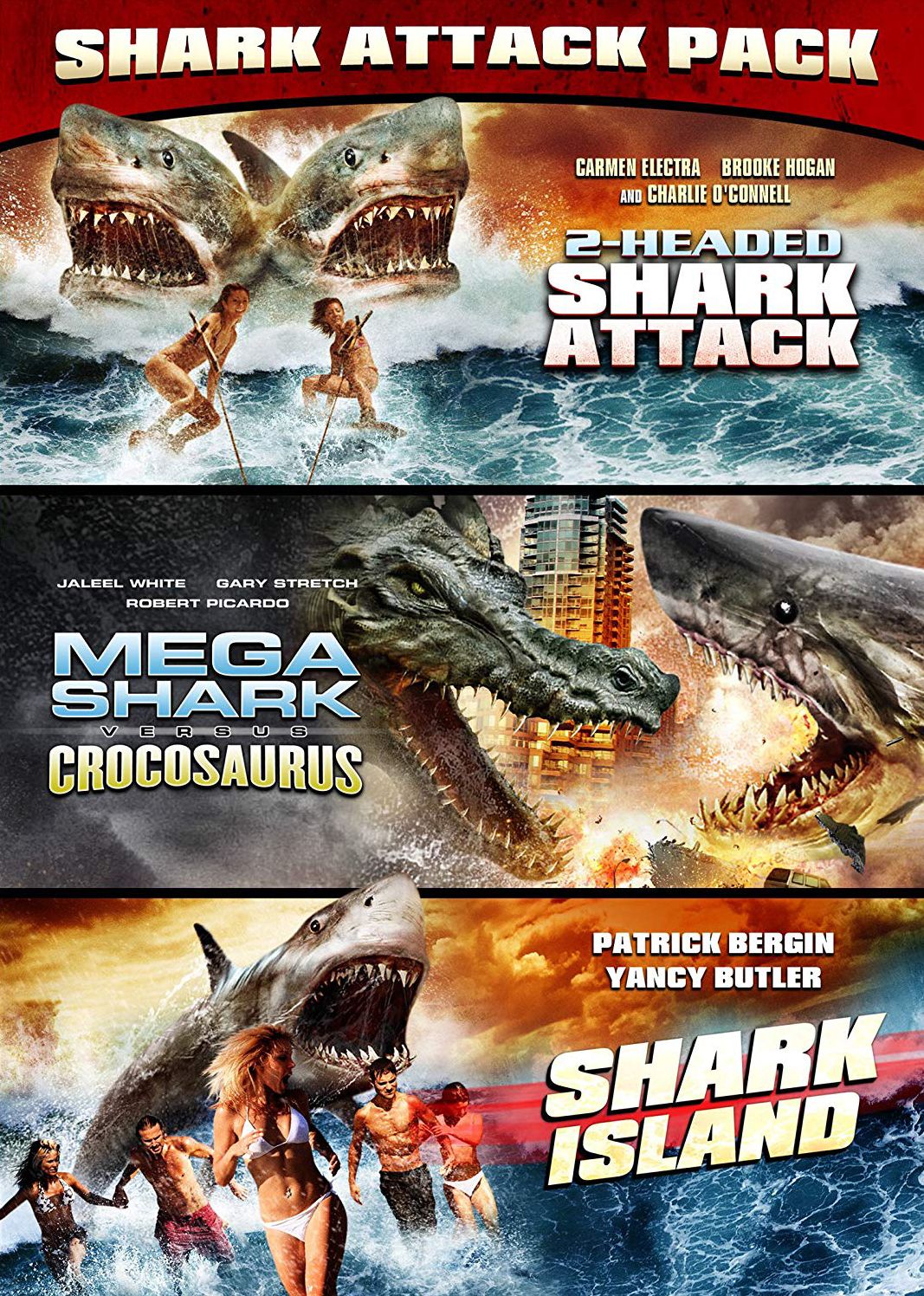 2 Headed Shark Attack / Mega Shark Vs. Crocosaurus