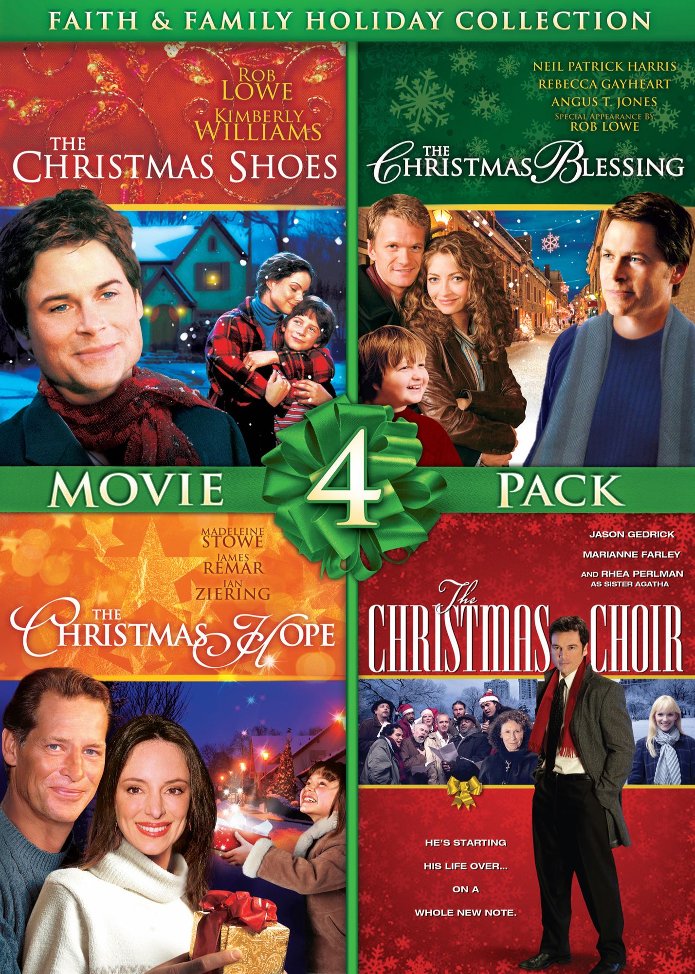 Faith & Family Holiday Movie Collection: Movie 4 Pack