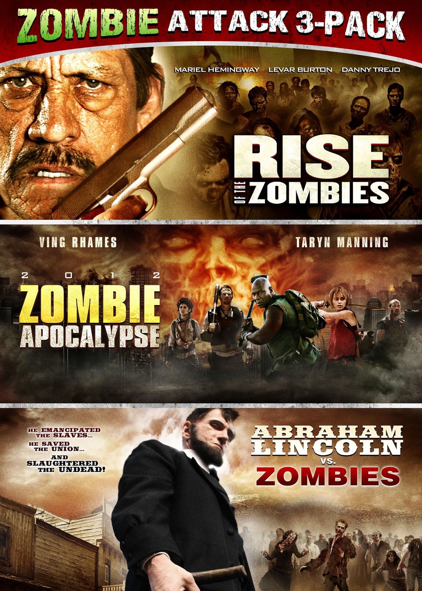 Rise Of The Zombies/2012 Zombie Apocalypse/abraham Lincoln Vs. Zombies