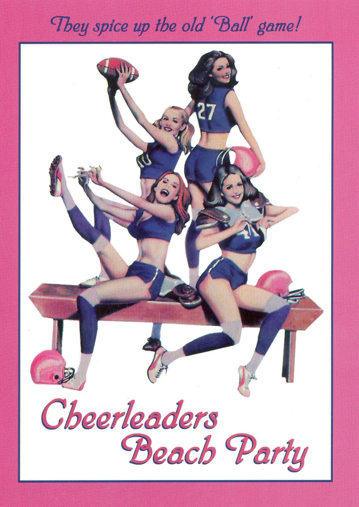 Cheerleaders' Beach Party
