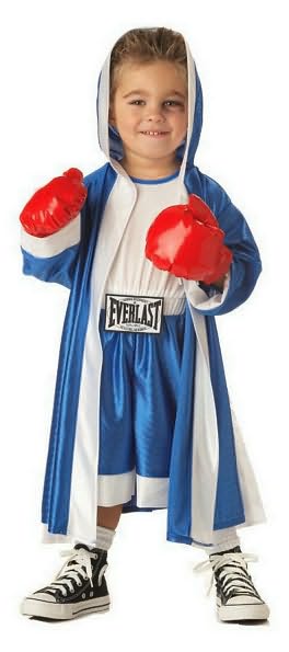 Everlast Boxer Toddler Costume : Size 4-6x
