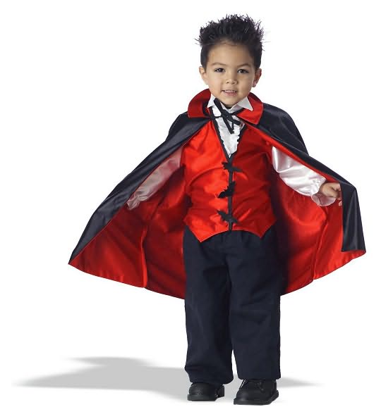 Vampire Toddler Costume: Size 3-4