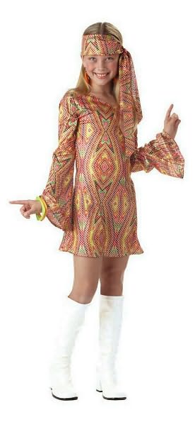 Disco Dolly Child Costume: Size Medium