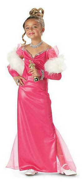 Hollywood Starlet Costume: Size Small (6-8)