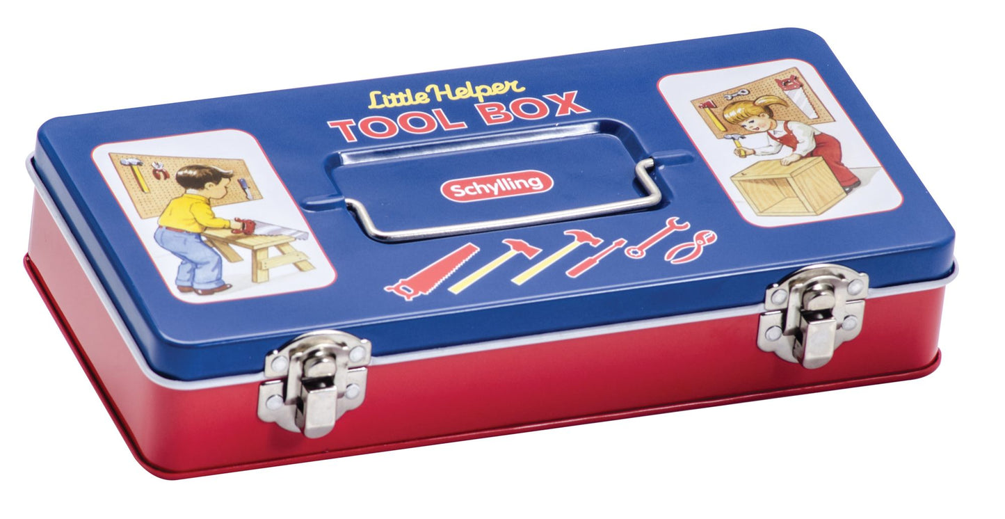 Schylling Tin Tool Box W/Tools