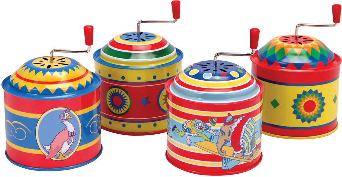 Tin Music Boxes