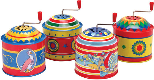 Tin Music Boxes