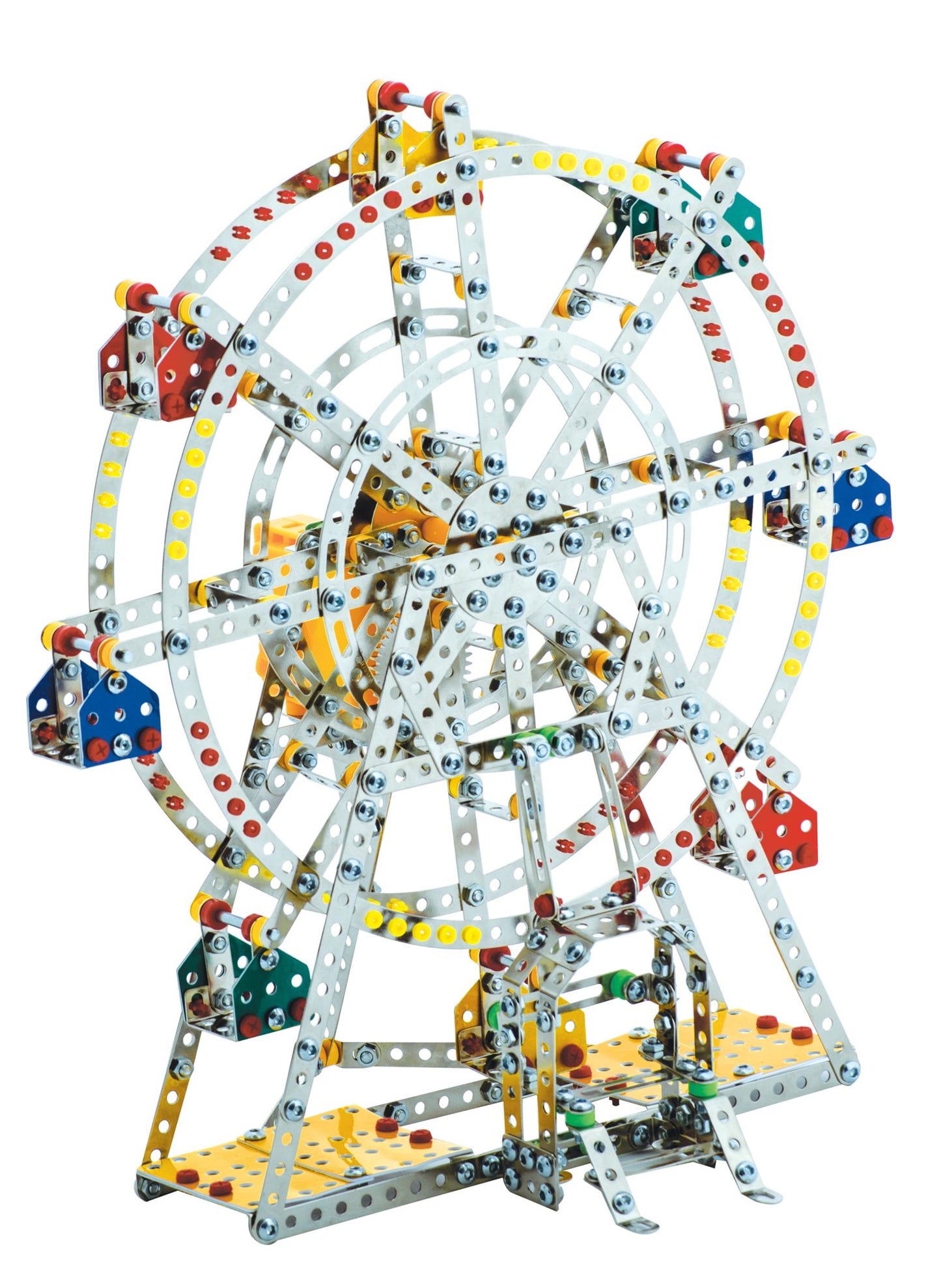 Steel Works Metal Ferris Wheel Construction Set
