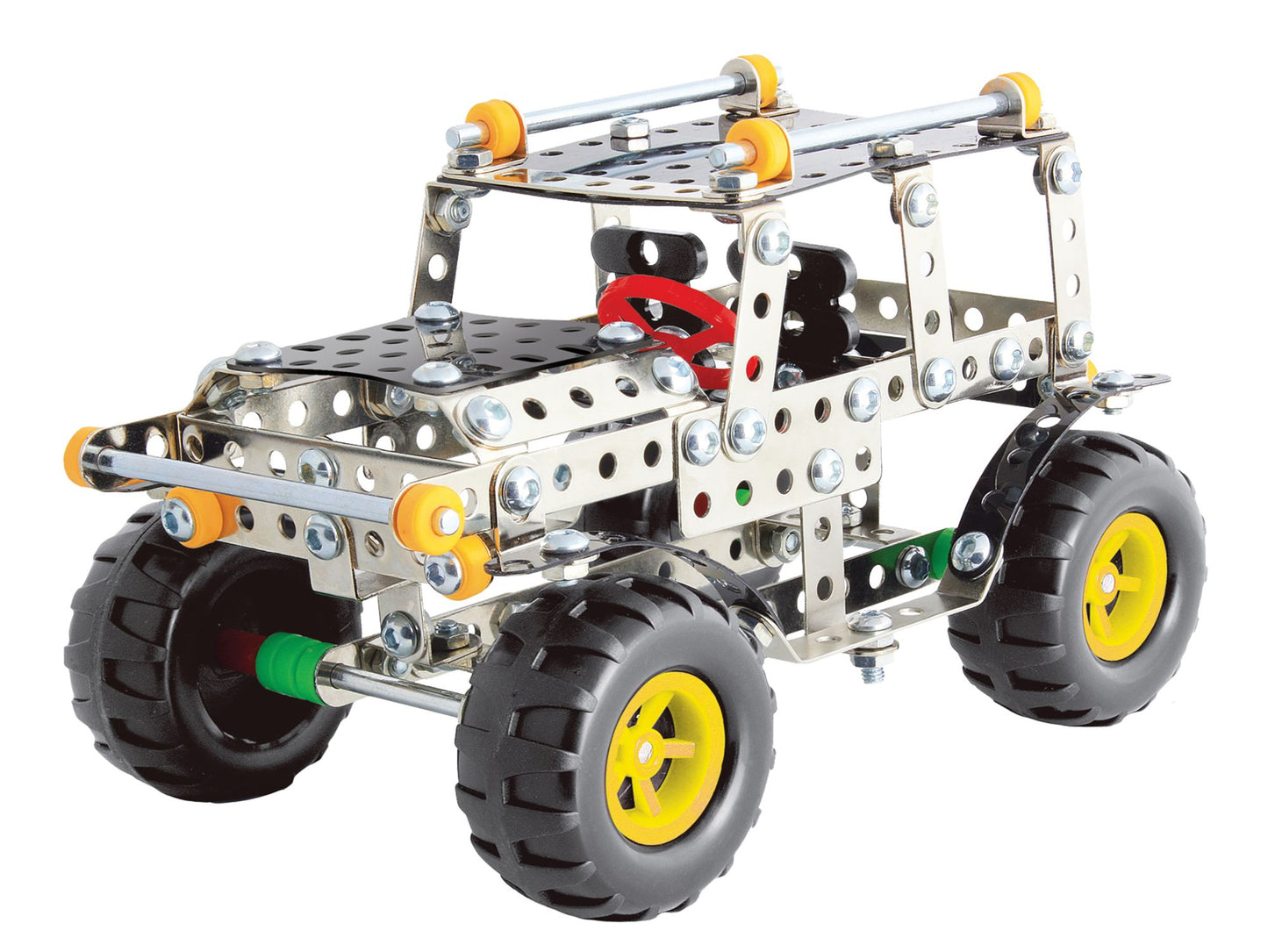 Steel Works Metal 4 X 4 Vehicle Construction Set