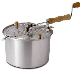 The Original Whirley-Pop Stovetop Popcorn Popper in Nostalgic Packaging