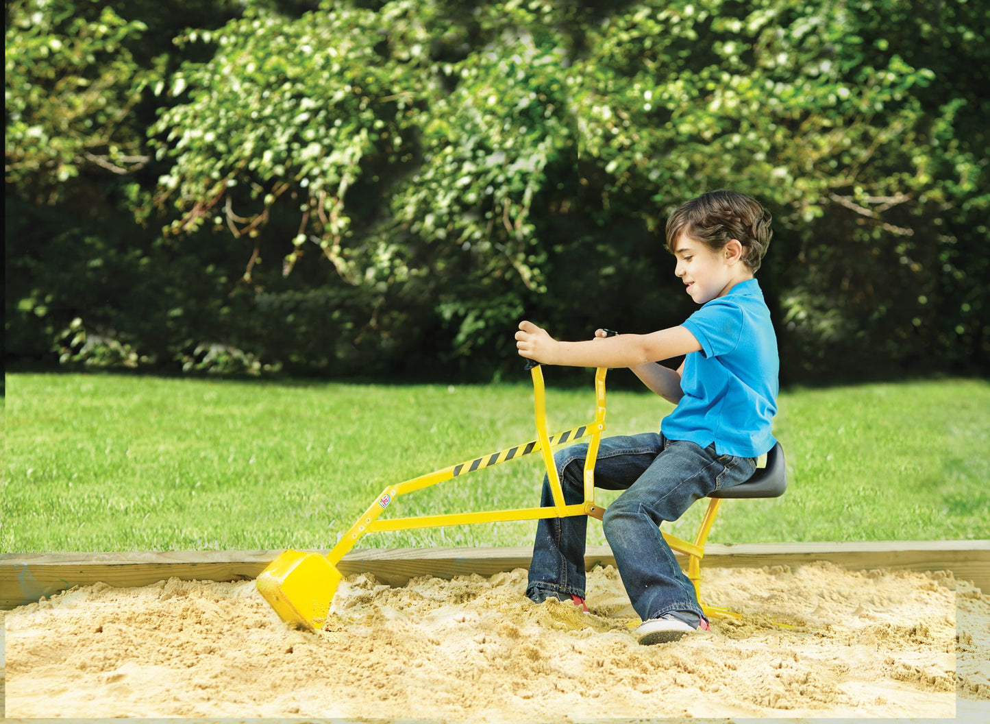 Reeves Toys Big Dig Ride-on Working Crane