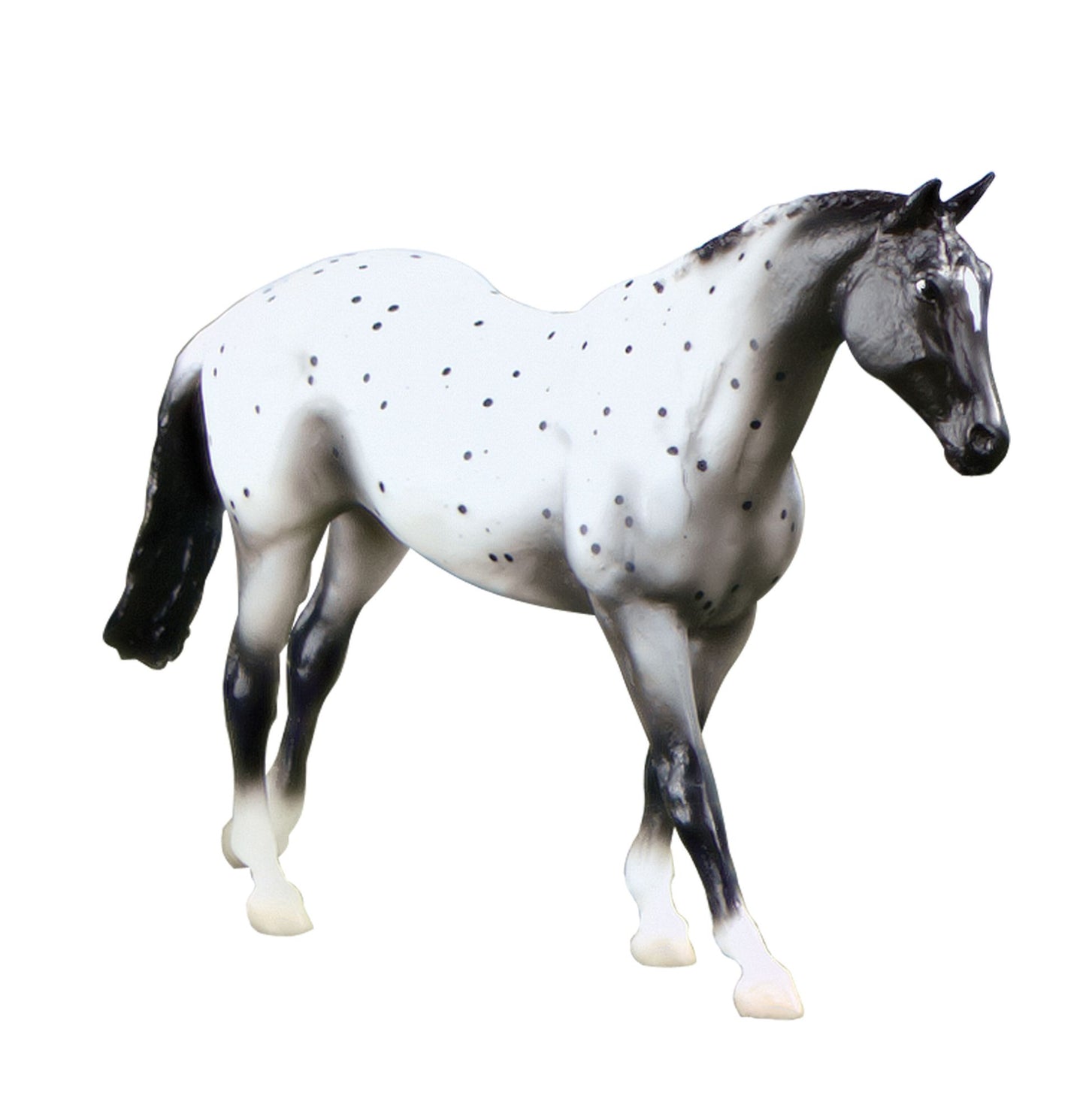 BREYER Classics Black Semi-Leopard Appaloosa Horse