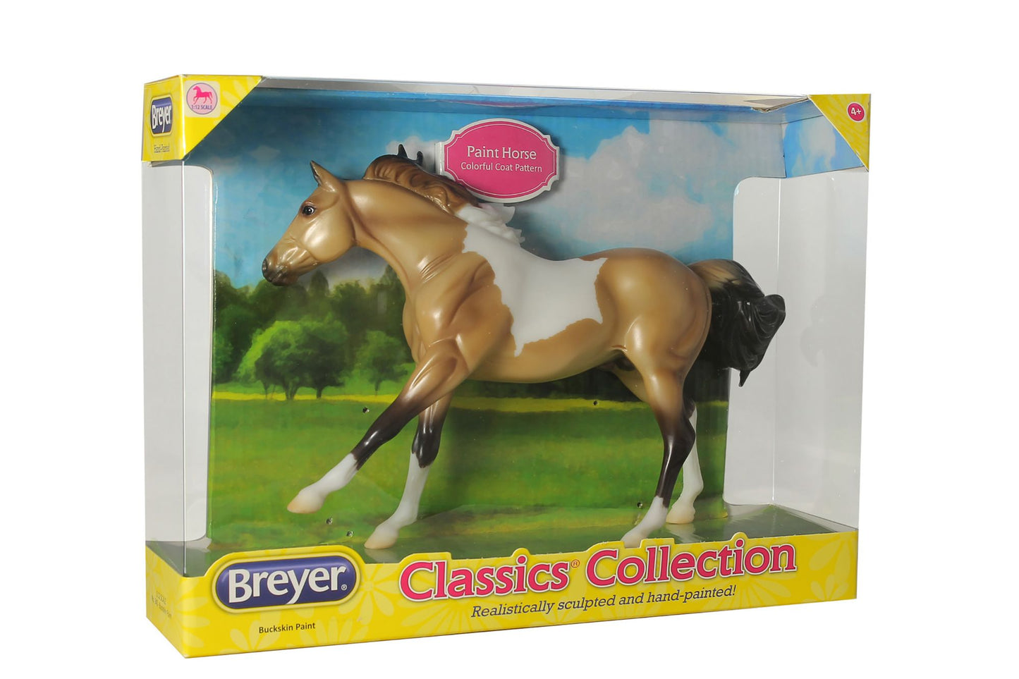 Breyer Classics Buckskin Paint Model Horse