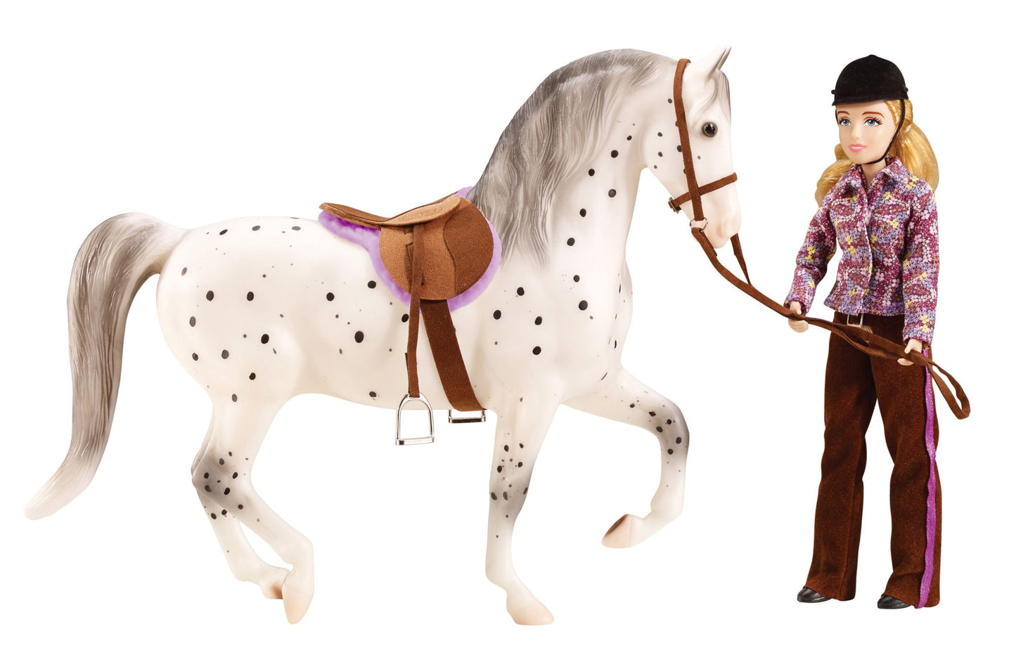 Breyer Let's Go Riding Horse & Doll Set - English
