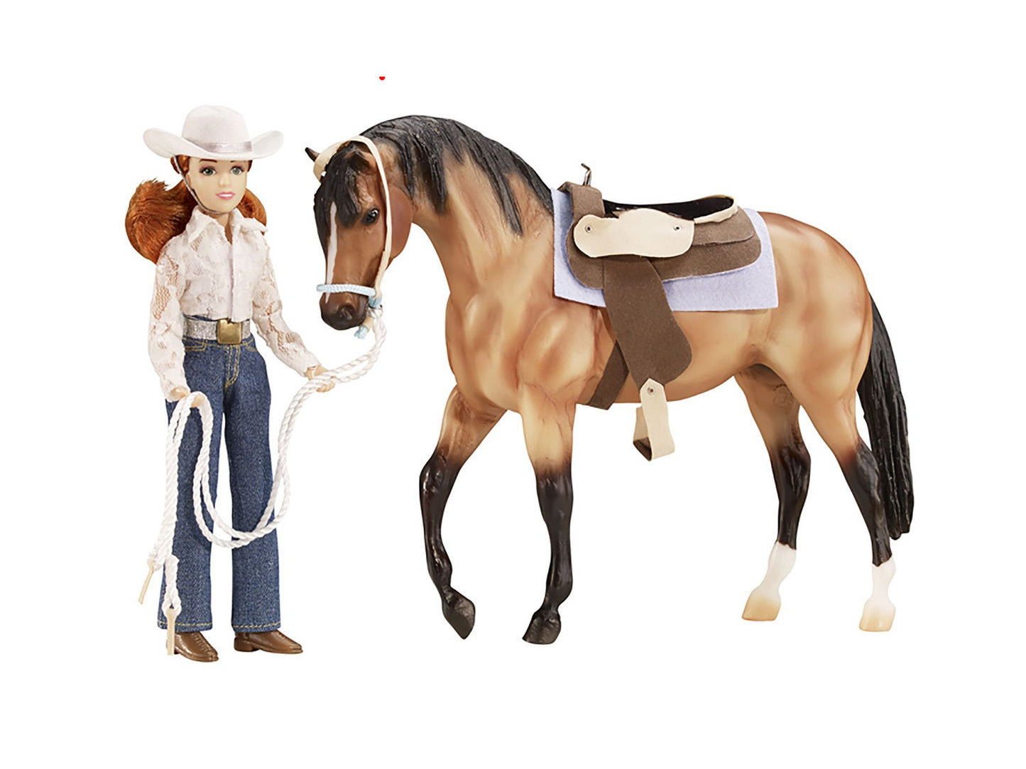 Breyer Let's Go Riding Horse & Doll Set - Western