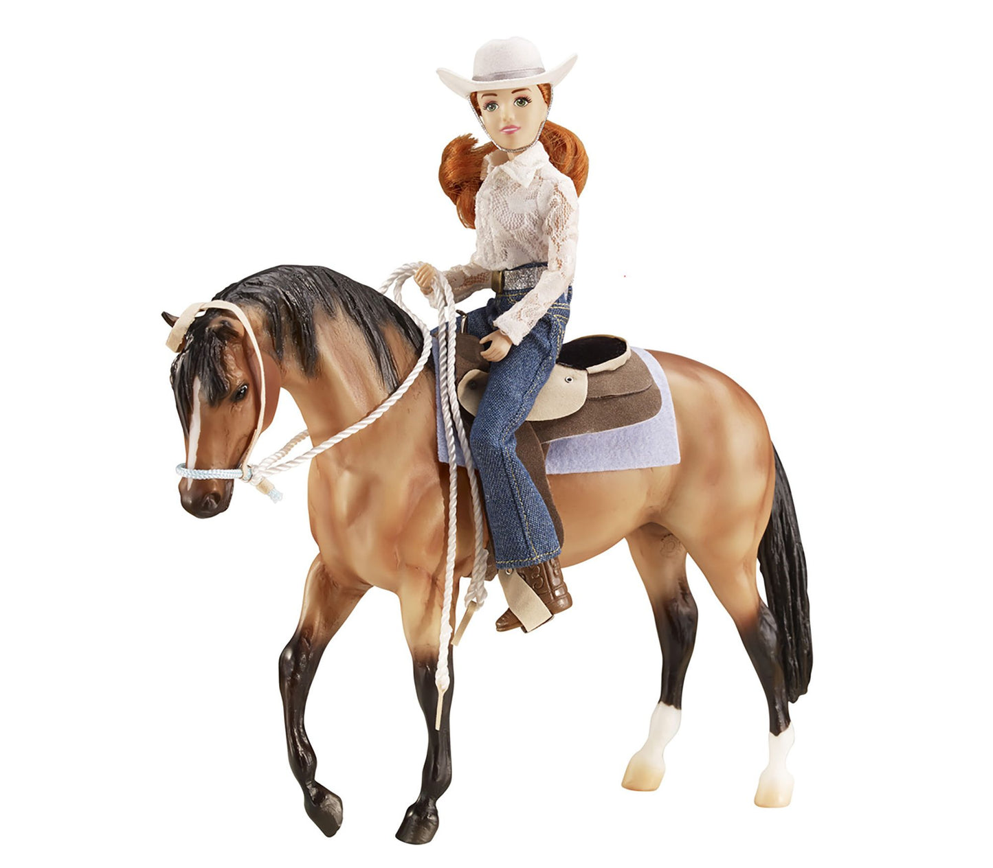 Breyer Let's Go Riding Horse & Doll Set - Western