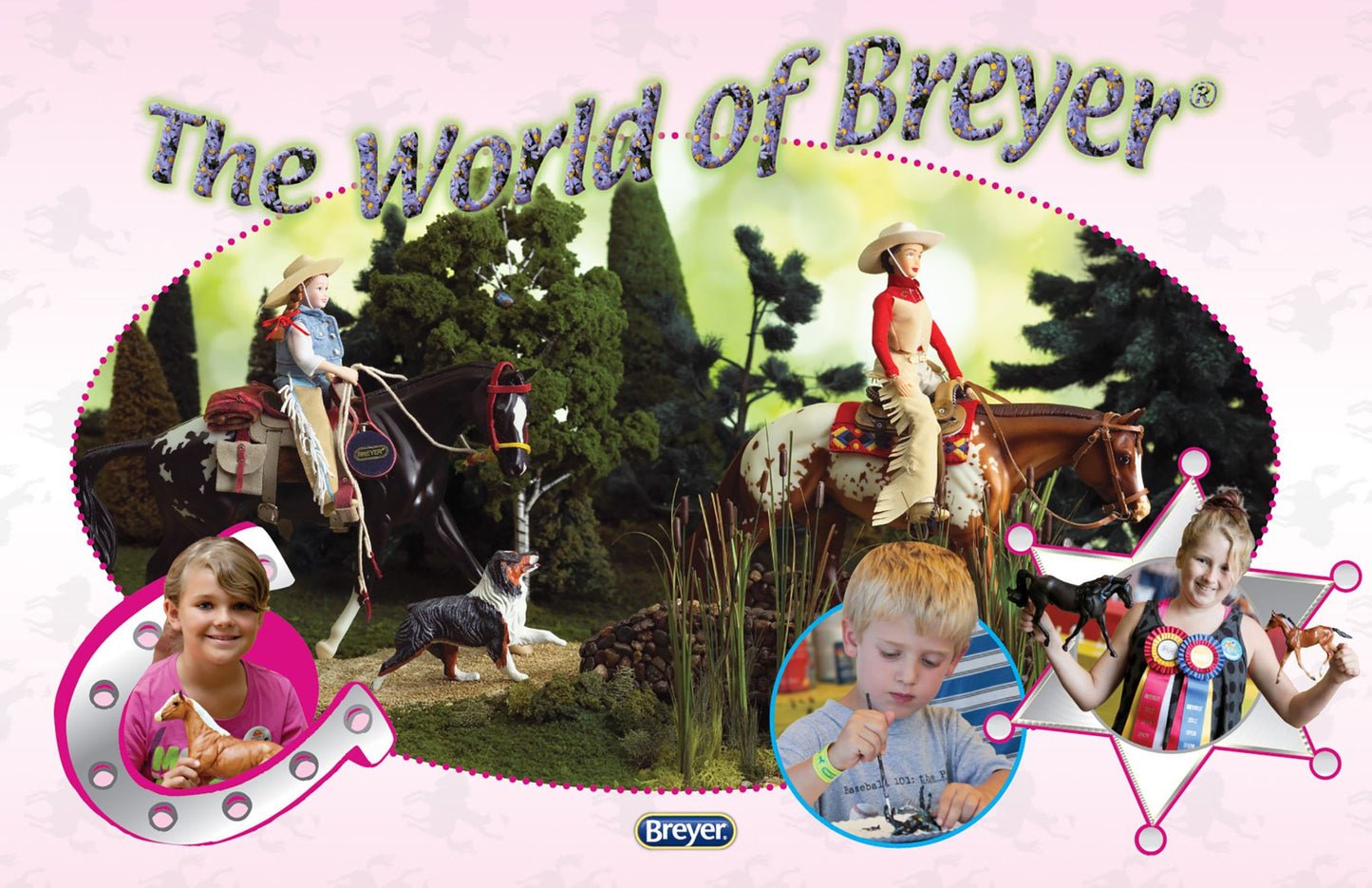 Breyer Let's Go Riding Horse & Doll Set - Western