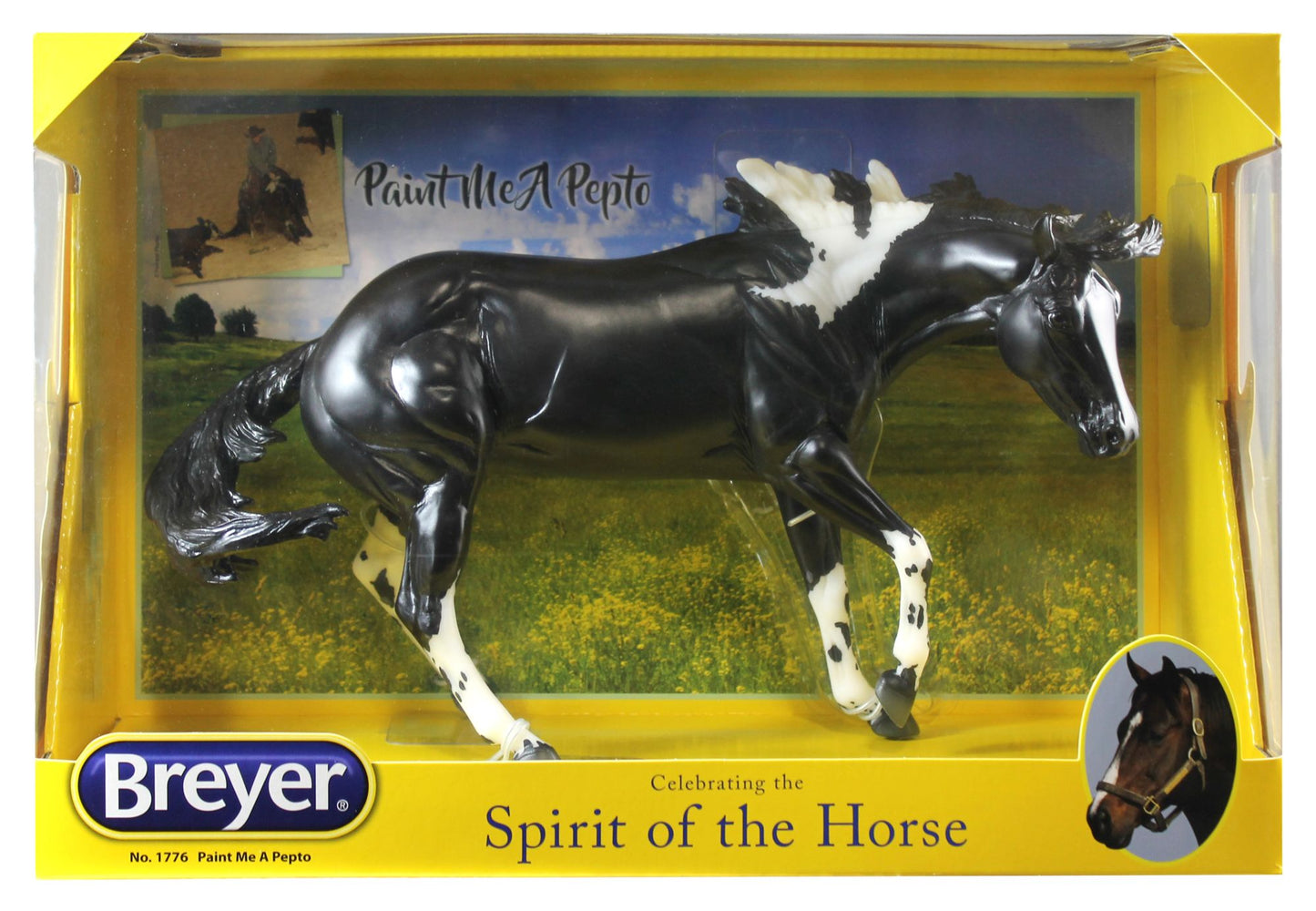 Breyer Traditional Series Paint Me a Pepto Horse