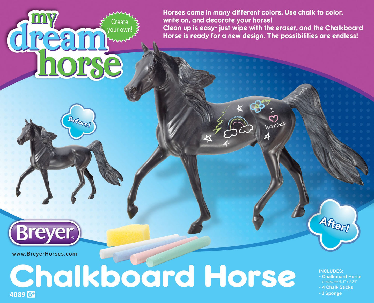 Chalkboard Horse