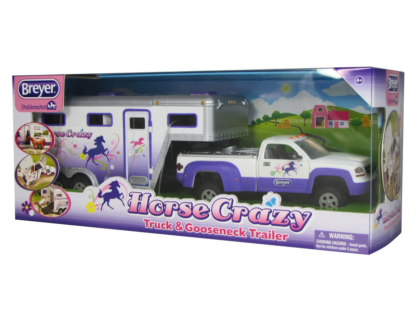 BREYER Stablemates Horse Crazy Truck and Trailer