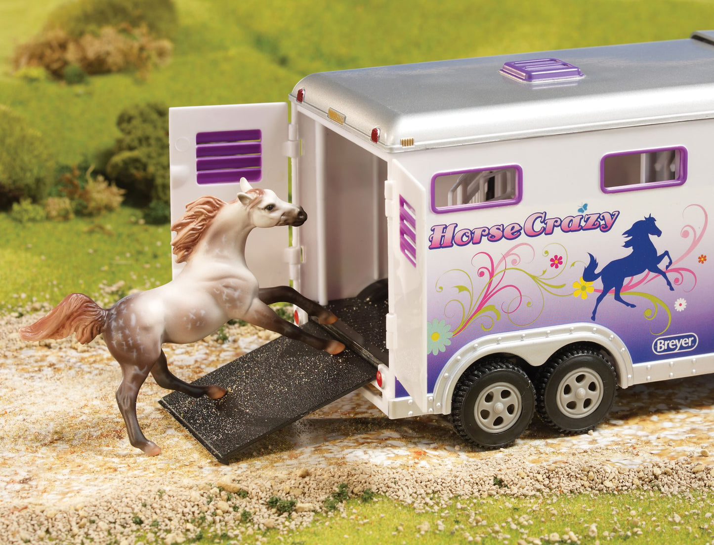 BREYER Stablemates Horse Crazy Truck and Trailer